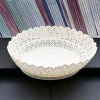 I1342 615 Oval fruit basket, plastic fruit plate, candy plate, home living room, dried fruit plate, daily necessities Application Scenario